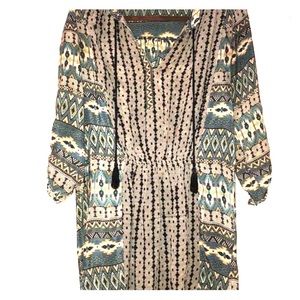 Tolani Silk Shift Dress